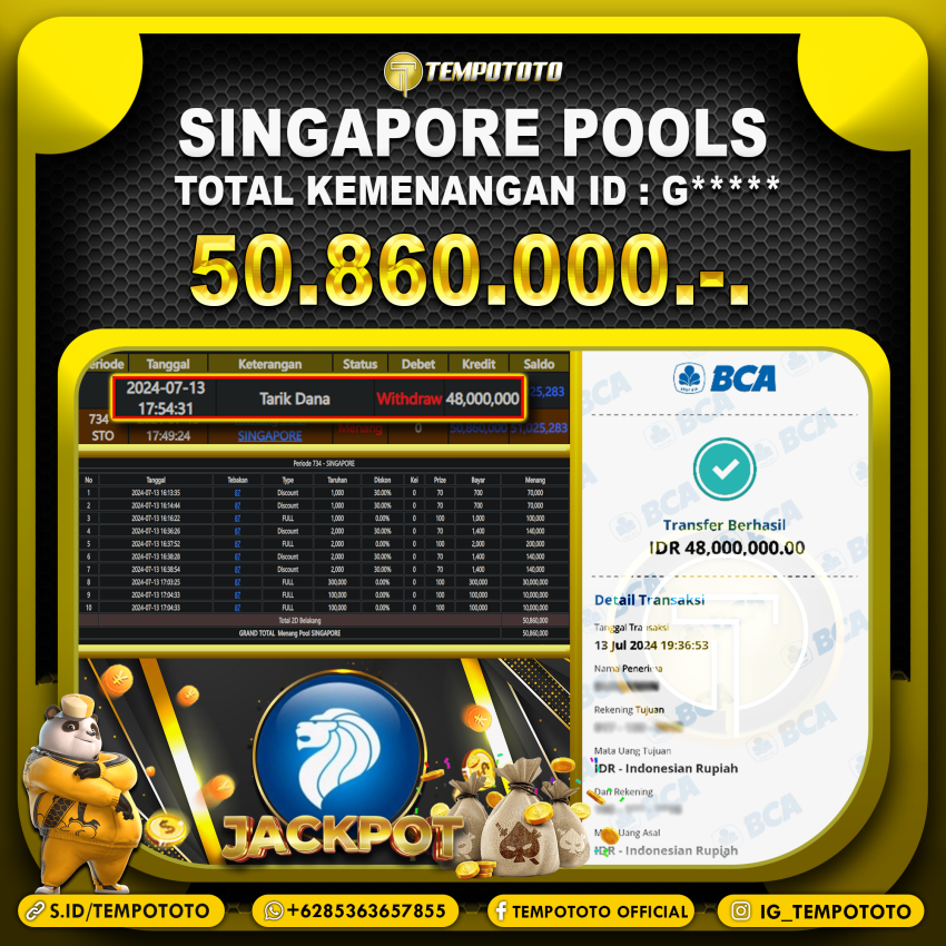 BUKTI JP TEMPOTOTO TOGEL