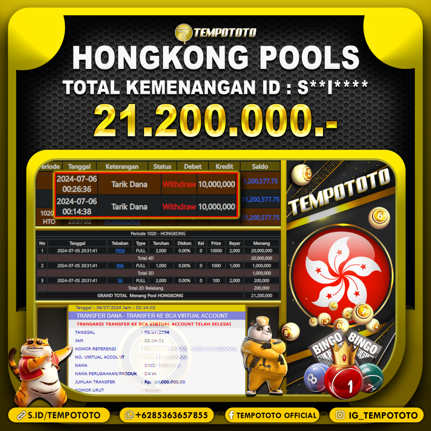 BUKTI JP TEMPOTOTO TOGEL